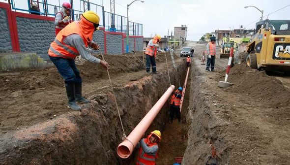Instalación de redes de agua